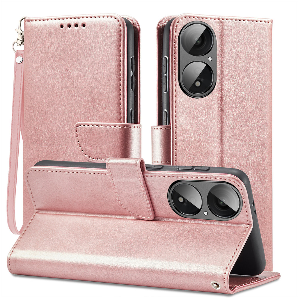 ช่องใส่การ์ดเคสโทรศัพท์สําหรับ oppo A98 5G กรณี PU หนังผู้ถือ CPH2529 Flip Casing แม่เหล็กพับหนัง