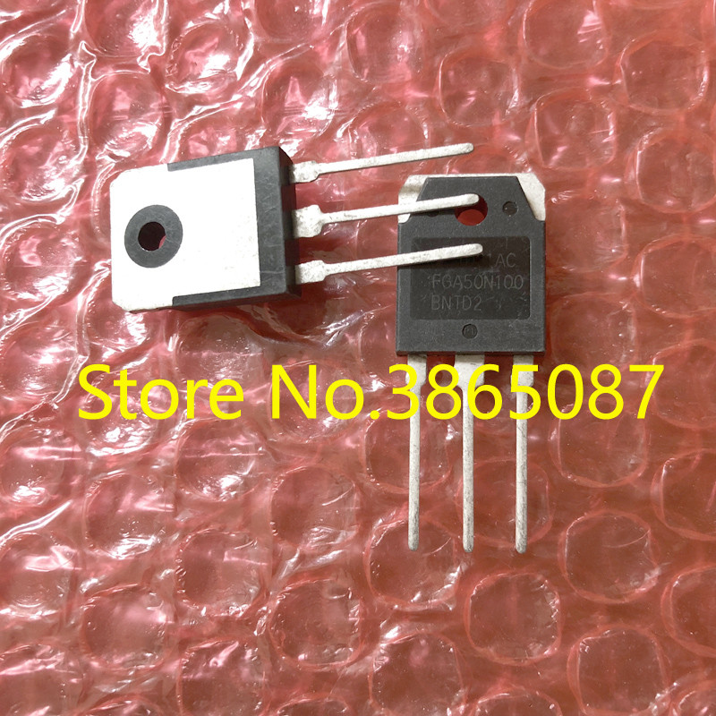 Fga50n100 FGA50N100BNTD FGA50N100BNTD2 FGA50N100BNT TO-3P หลอดไฟ IGBT TRANSISTOR 20 ชิ้น/ล็อตต้นฉบับ