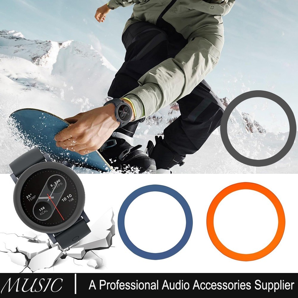 เคสแข็งสําหรับ Nothing CMF Watch Pro 2 Smartwatch Metal Bezel Case (แบน)