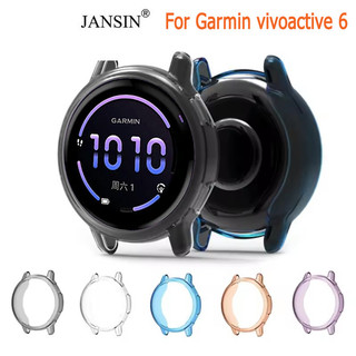 เคส สำหรับ Garmin Vivoactive 6 เคสกันรอย TPU กันกระแทก สำหรับ Garmin เคสหน้าจอกันรอย smartwatch