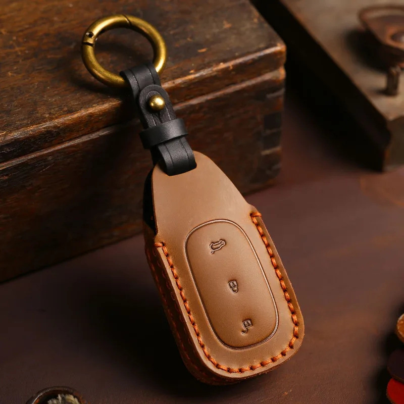 Car Key Cover Case Keyring Protective For Leading Ideal One Li Auto L9 Fob Protector Keychain