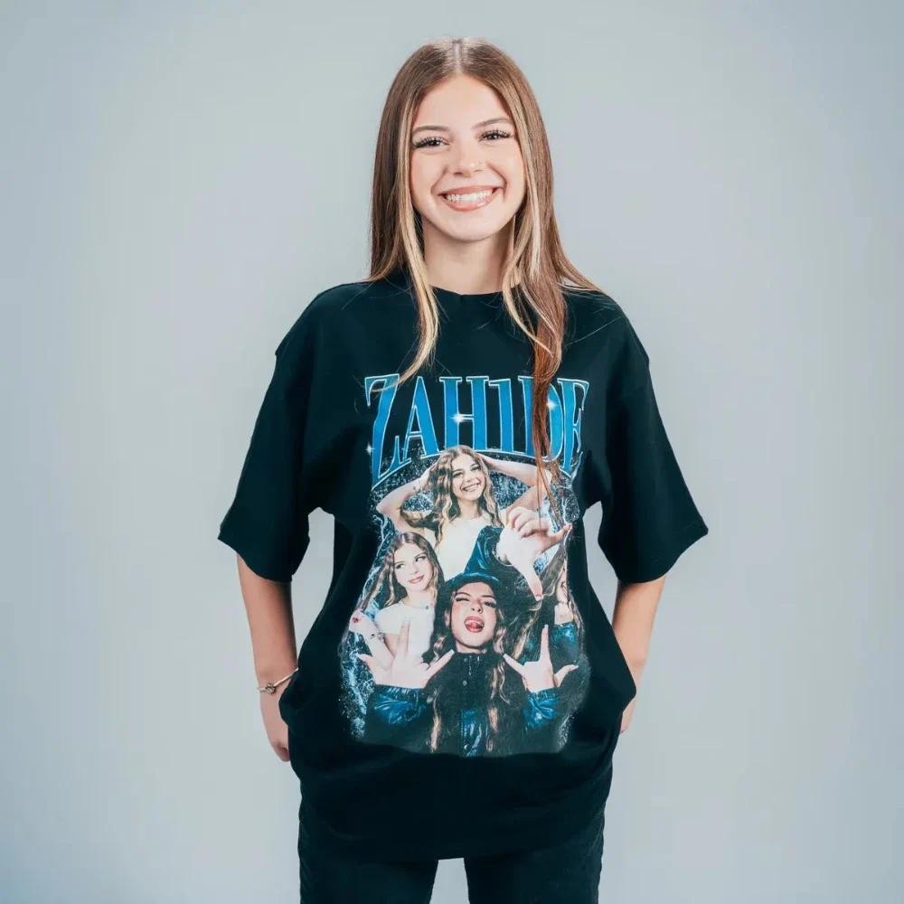 COD Zahide Short Sleeve Merch Cotton Tee Men and Women Crewneck Fashion Print T-shirt Unisex Oversiz