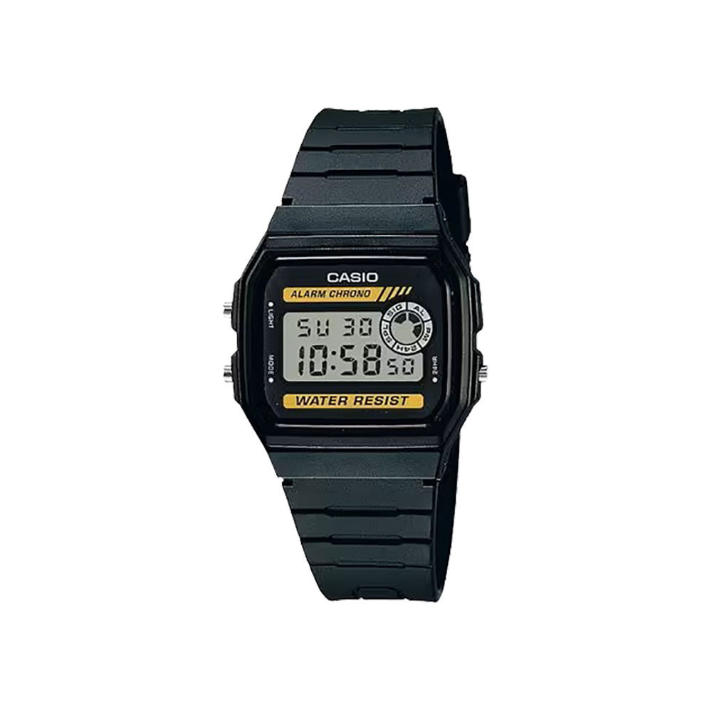 CASIO นาฬิกาข้อมือ CASIO รุ่น F-94WA-9DG วัสดุเรซิ่น สีดำ