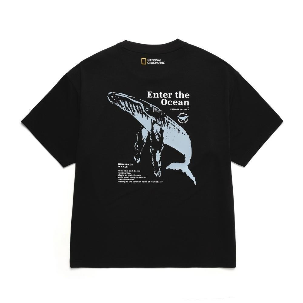 ใหม่ National Geographic ผู้ชายผู้หญิงกีฬาผ้าฝ้ายแท้พิมพ์เสื้อยืดแขนสั้น