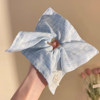 Cherry Bowknot Puppy Dog Hair Rope ยางรัดผม Scrunchies เครื่องประดับผม
