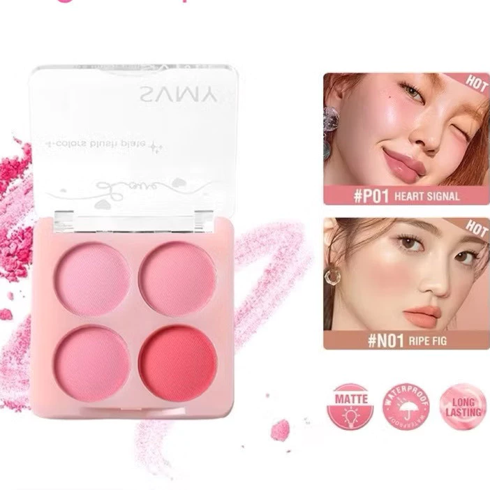 บลัชออนพาเลท 4 สี S8117 thumbnail 7