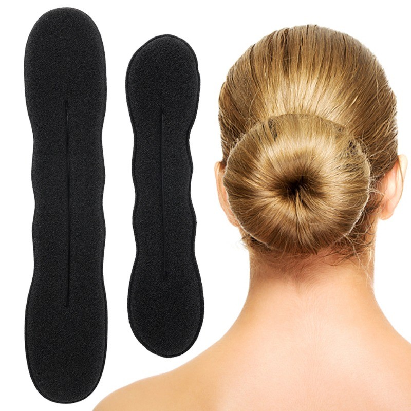 ผม Donut Bun Low Ponytail Maker แหวนพลาสติก Curler Braider เครื่องมือสําหรับ Twisted Elegant จัดแต่งทรงผมอุปกรณ์เสริม