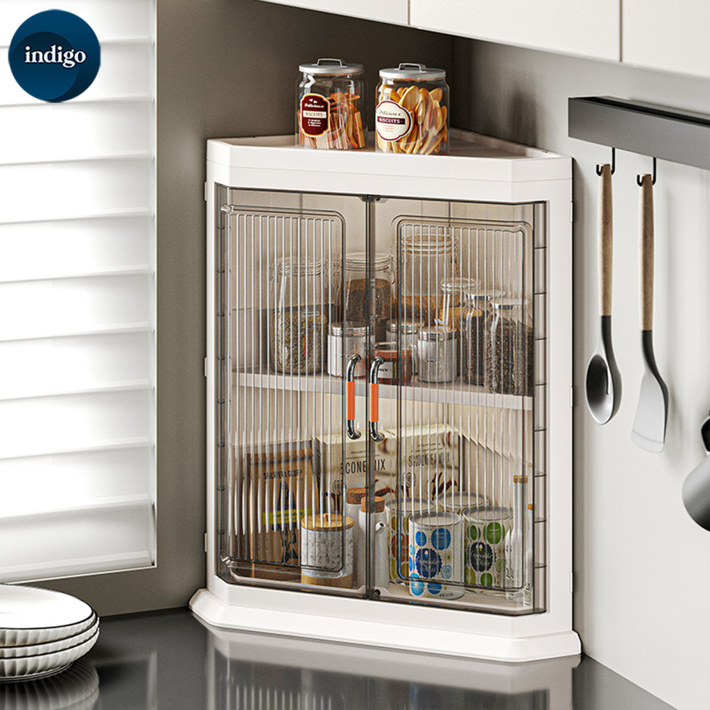 ตู้เก็บของ อเนกประสงค์    ความจุขนาดใหญ่    ที่เก็บของเข้ามุม   แบบหลายชั้น กันฝุ่น ติดตั้งง่าย  ตู้เก็บของพับได้