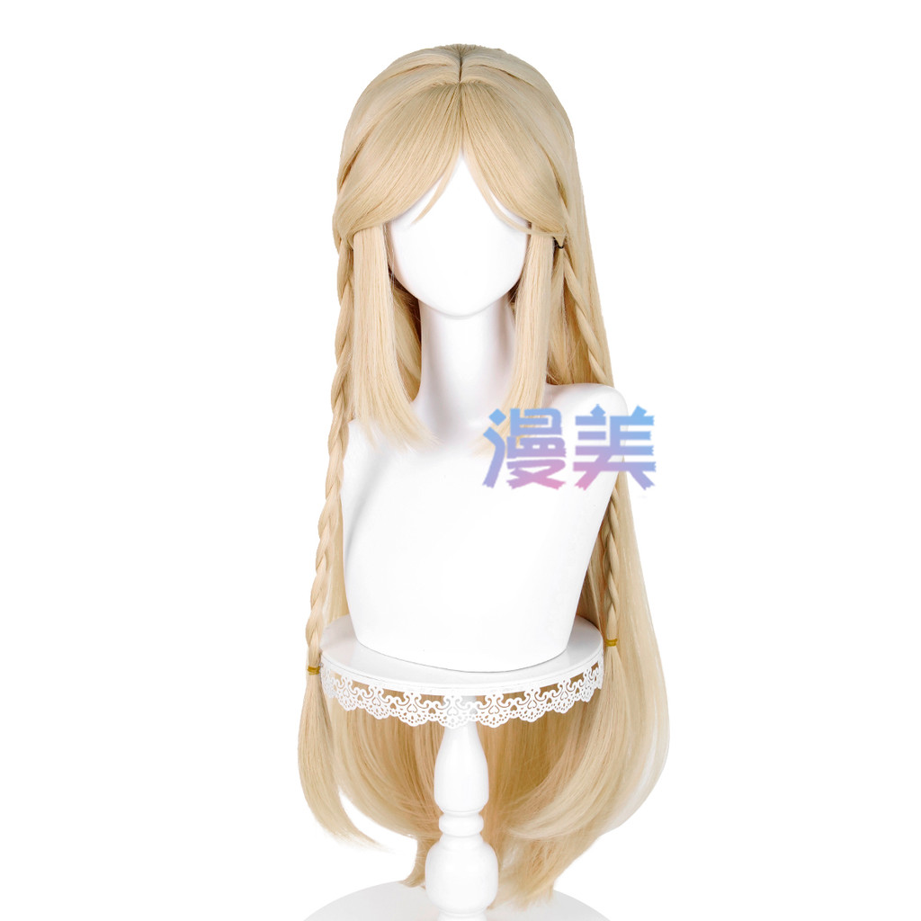 【Manmei】Wuthering Waves Cartethyia Cosplay Wig 90cm Long Heat Resistant Synthetic Hair - รูปที่ 4
