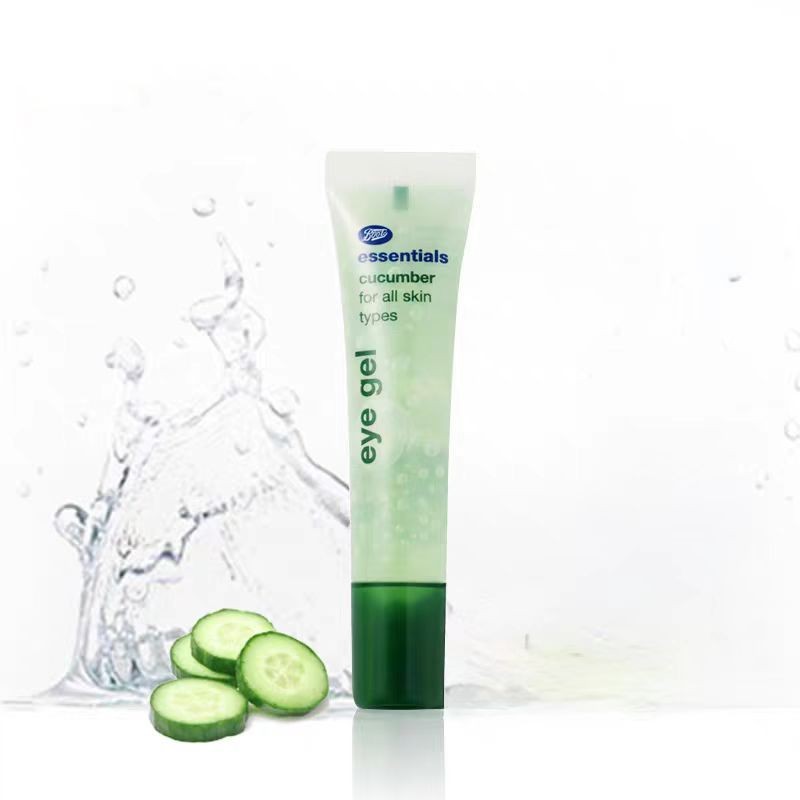 Boots Cucumber Eye Gel Eye Hydrating and Hydrating E英国Boots小黄瓜眼胶眼部补水保湿眼影 15ml5-17-18