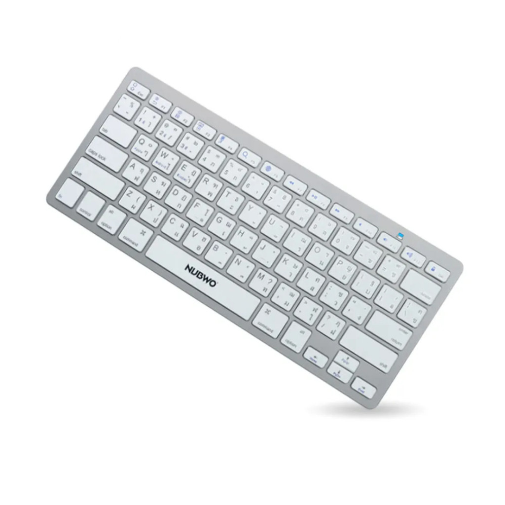 พิมพ์ง่าย 🎮 GAMING NUBWO NKB-101 ETEON 2.4G + Bluetooth Keyboard คีย์บอร์ดบลูทูธ ไร้สาย 2ระบบ น้ำหนั