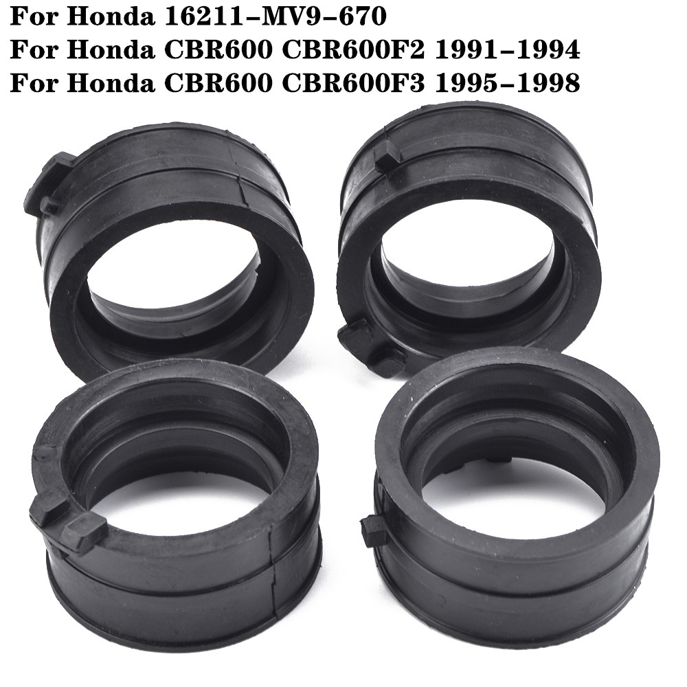 ชิ้นส่วนรถจักรยานยนต์คาร์บูเรเตอร์อินเทอร์เฟซอะแดปเตอร์ท่อร่วมไอดีสําหรับฮอนด้า CBR600 CBR 600 F2 F3