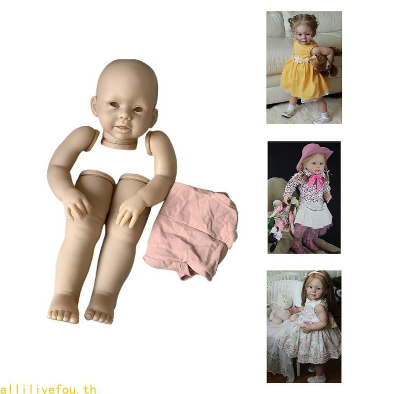 Live ทารกแรกเกิดเตียง Sleeping ของเล่น Reborn สาวอุปกรณ์เสริม Unpainted ยังไม่เสร็จสําหรับตุ๊กตาอะไหล่ไวนิลสําหรับตุ๊กตาที่น่ารื่นรมย์ T