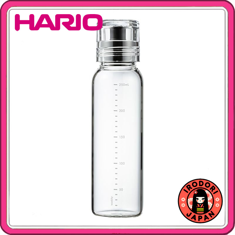 HARIO Dressing Bottle Slim 250ml Heat Resistant Black DBSN-250-B