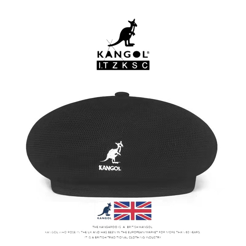 Kangol Beret หมวกฟักทองผู้หญิงตาข่ายทุกการแข่งขัน