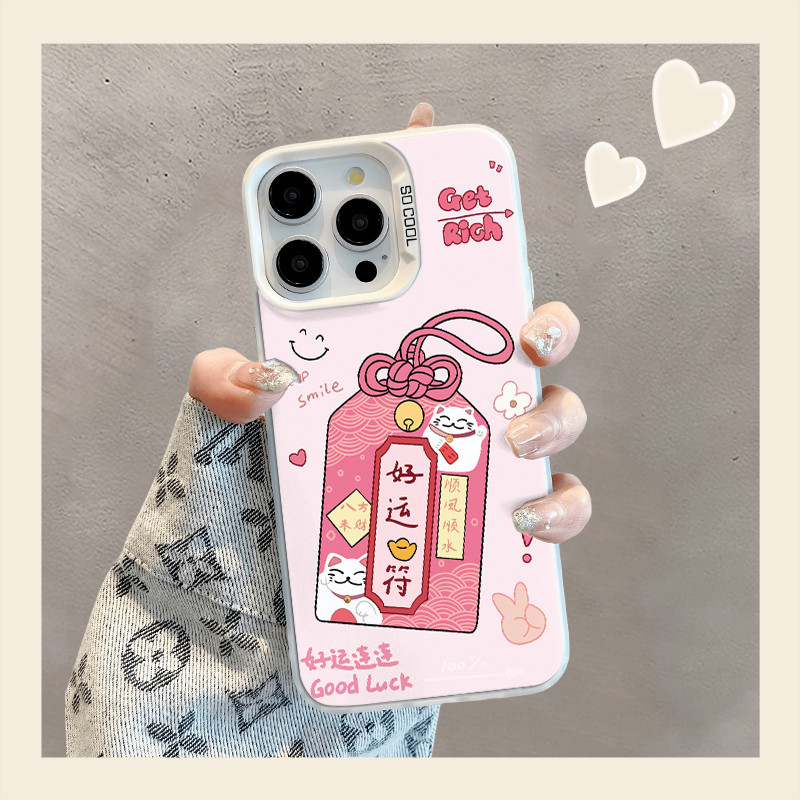 โชคดียันต์ปลอกสำหรับ Xiaomi 15 13ครั้ง12ครั้ง10วินาที11 12 13 14 Pro กรณี R edmi หมายเหตุ13 12 11 10ครั้งบวก R edmi 9 K30 K40 K50 K60 M2 M3 X5 M4กันกระแทก poco lite ultra