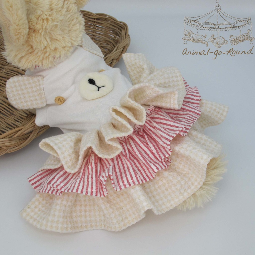 Animal-Go-Round เสื้อผ้าเครื่องแต่งกาย สัตว์เลี้ยง, หมา, แมว, สุนัข รุ่น Dreamy Icy Bear Dress