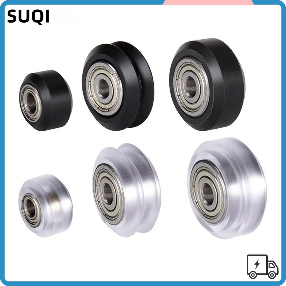 Suqi อะไหล่ล้อแบริ่งพลาสติก 625ZZ 625RS ทนทาน สีดํา สําหรับเครื่องพิมพ์ V-Slot Models MR105zz 1 ชิ้น 5 ชิ้น
