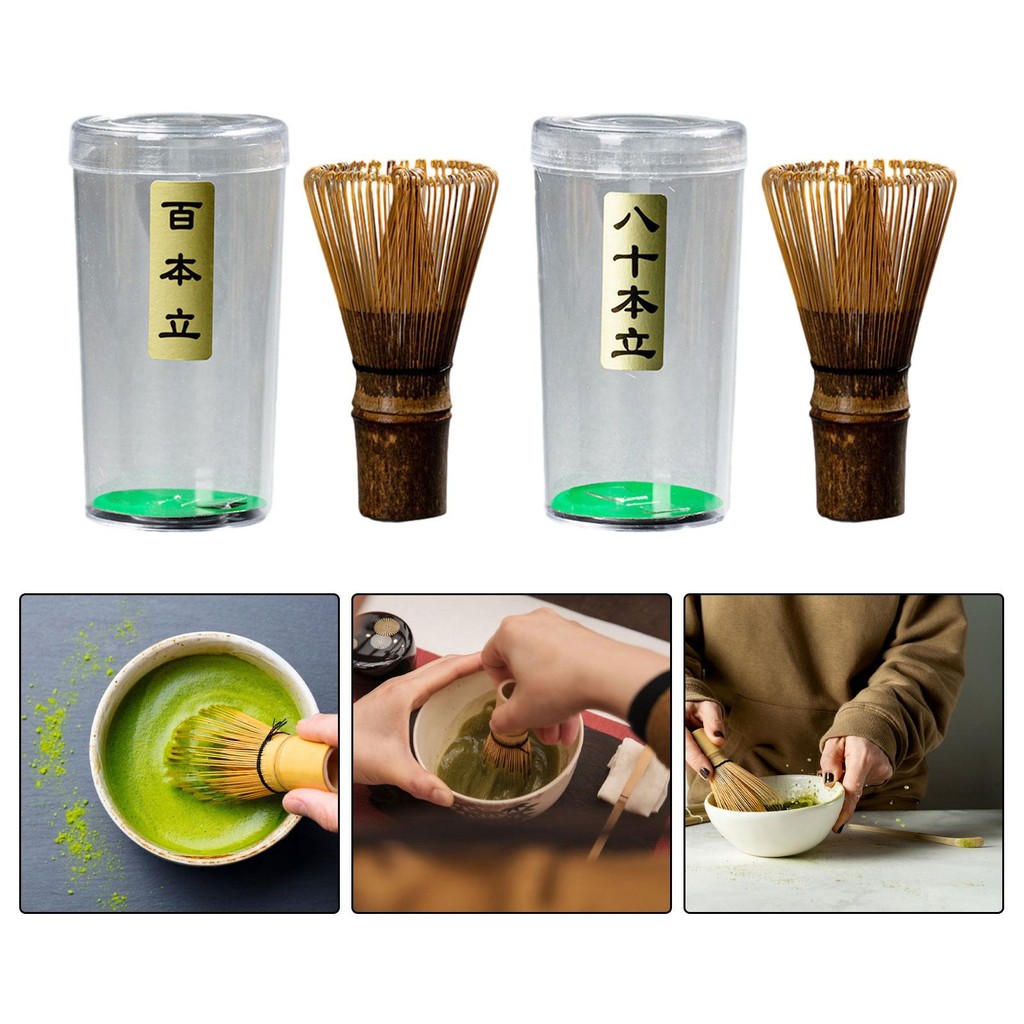 [mibum01eb] Green Tea Whisk Chasen ญี่ปุ่น Matcha Whisk Chasen แปรงเครื่องมือนํากลับมาใช้ใหม่ Teahou