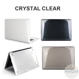 เคสโน๊ตบุ๊คคริสตัลเคลือบเงา for Macbook M1 M2 M3 M4 M5 Neo Pro 13 14 15 16 A2289 A2251 Air 13.6 A2681 A2179 A2337 A1369