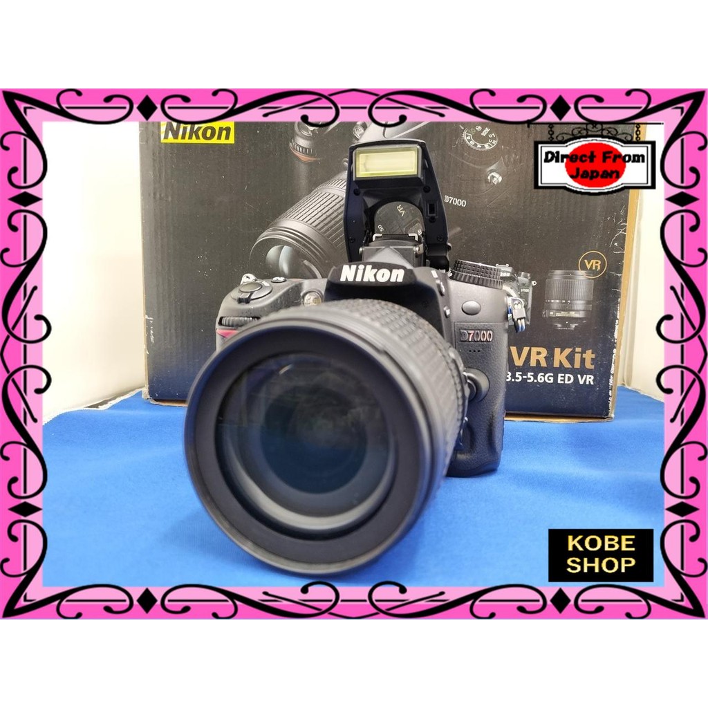 【ส่งตรงจากญี่ปุ่น】 กล้องดิจิตอล SLR NIKON D7000 ชุดเลนส์ D700 【สินค้ามือสอง】