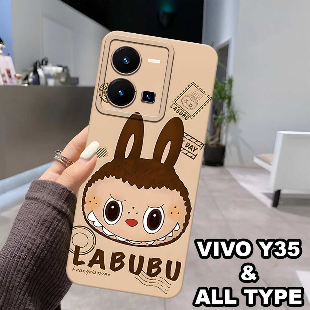 HP G57 - Softcase VIVO Y35 Case pro กล้อง - ปลอก VIVO Y35 - วัสดุยางยืดหยุ่น - โทรศัพท์มือถือทุกประเ
