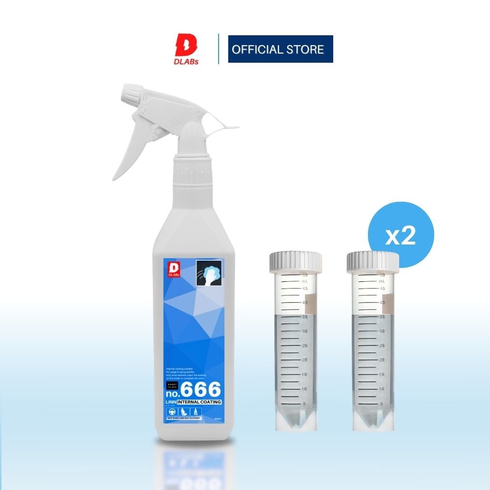 ฟ็อกกี้ 666 น้ำยาเคลือบภายในรถ "ดันฝุ่น ไม่เงา ไม่ลื่น"  พร้อมใช้งาน [LINN BY DLABs]