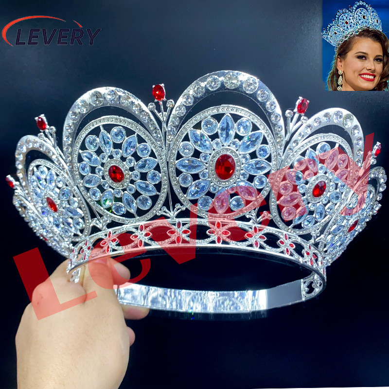 Lendy New Miss Universe Nexus Crown Replica Alloy ZirconCrowns สําหรับนักสะสมประกวด