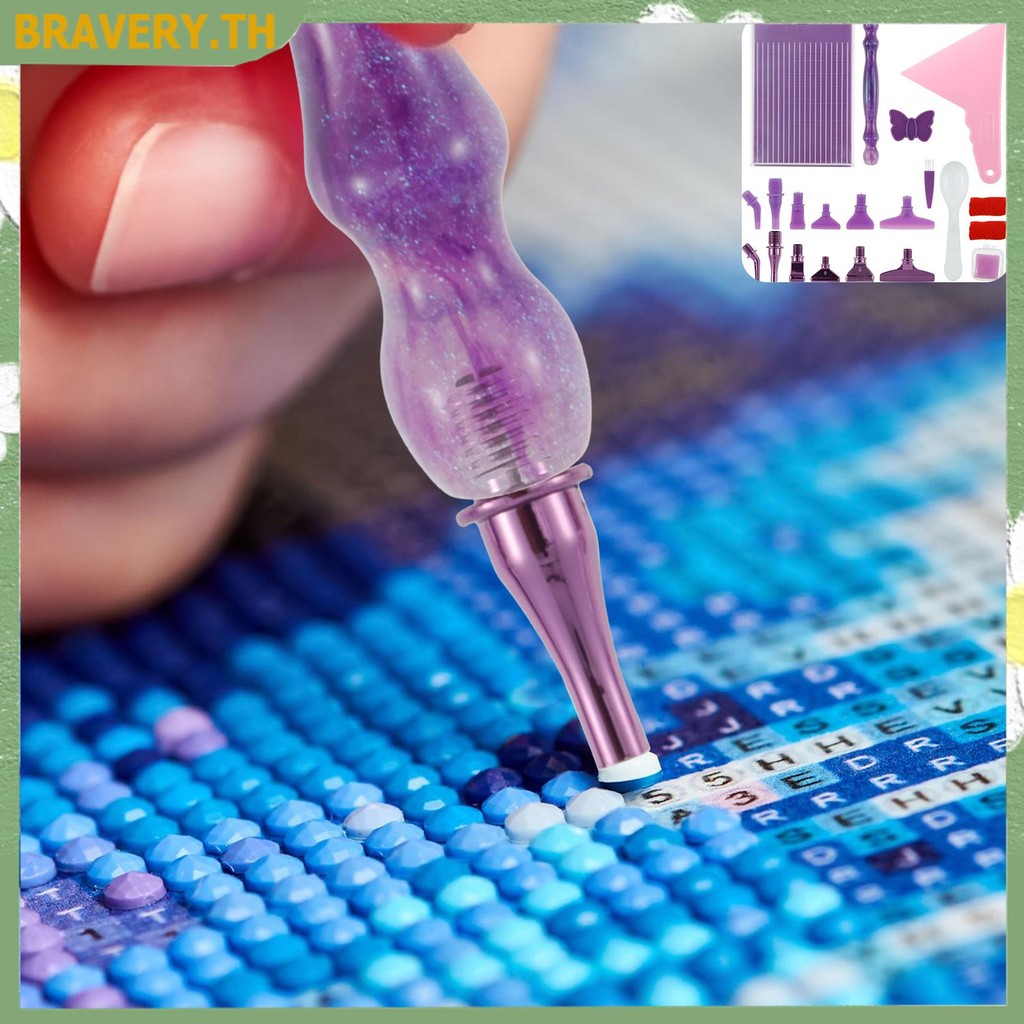 Diamond Art ถาดชุด DIY เพชรศิลปะภาพวาดถาด Diamond Art ถาด Diamond Art อุปกรณ์เสริมถาด Organizer SHOP