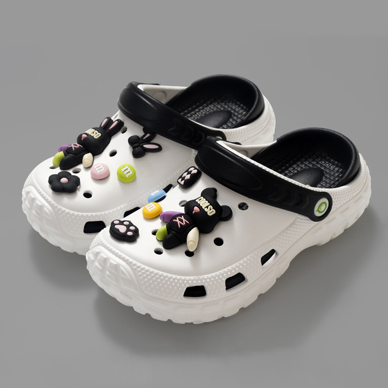 Ayuer ผู้หญิง Anti-foot กลิ่นหนา Soled Elevating รองเท้าแตะกลางแจ้ง