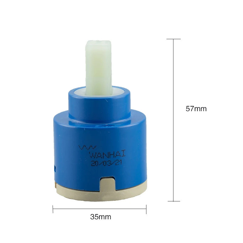 1ชิ้น35มิลลิเมตรประหยัดน้ำเปลี่ยนตลับเซรามิกสำหรับห้องครัวห้องน้ำก๊อกน้ำผสมแตะวาล์ว - รูปที่ 2