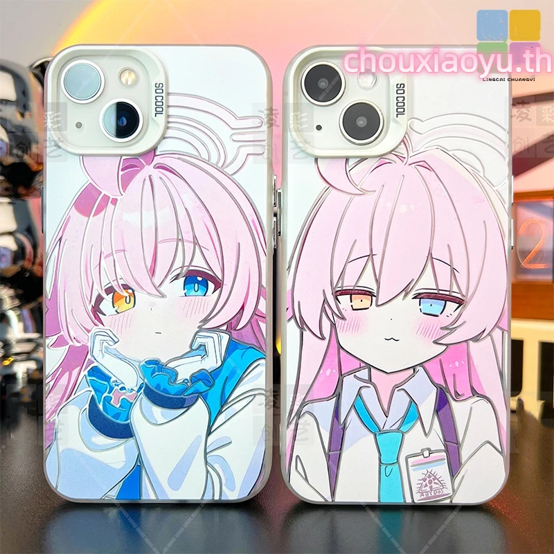 Anime Bird Tour Hoshino Frosted สีสันเงินเหมาะสําหรับ iPhone 16 15 14 13 12 11 xs 7P/8P เคสโทรศัพท์ High-End เฉพาะ