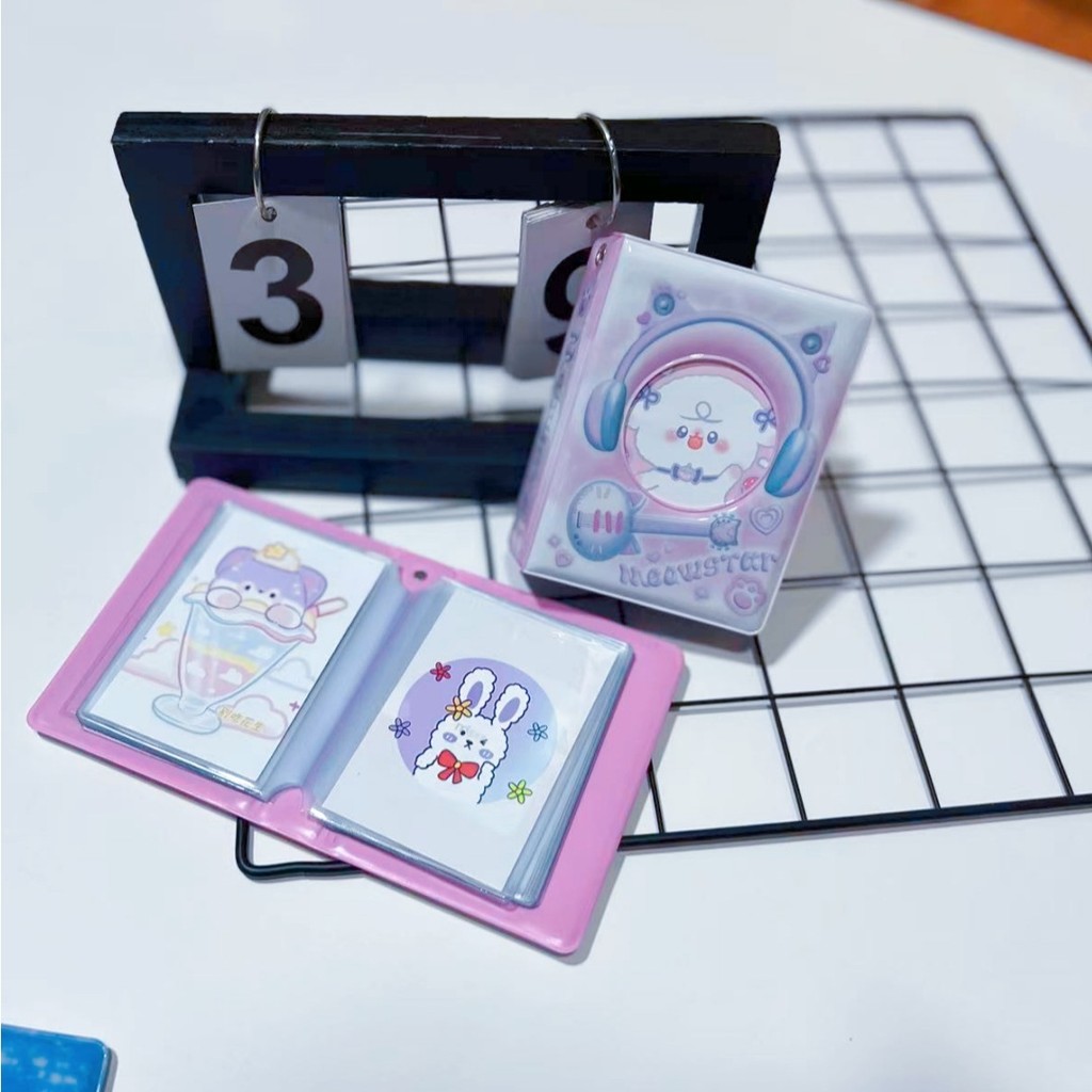 40การ์ดขนาดเล็ก3นิ้วอัลบั้มภาพถ่ายภาพมินิการ์ดคอลเลกชันมินิการ์ดที่ระลึกถึงโปสการ์ด