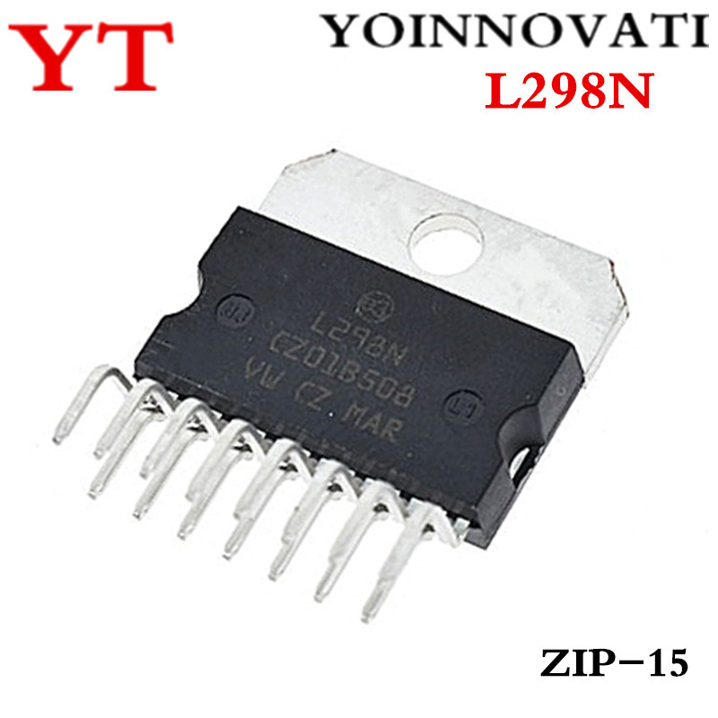 5 ชิ้น L298N L298 298N CHIP ZIP SIP-15 DUAL FULL-BRIDGE DRIVER คุณภาพดีที่สุด