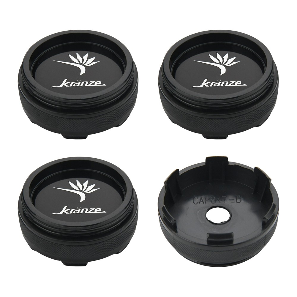 4ตัว 60มม ฝาปิดดุมล้อ wedssport ฝาครอบดุมล้อ 61มม ดุมล้อรถยนต์ 66มม ครอบดุมล้อตัวสูง kranze - รูปที่ 4