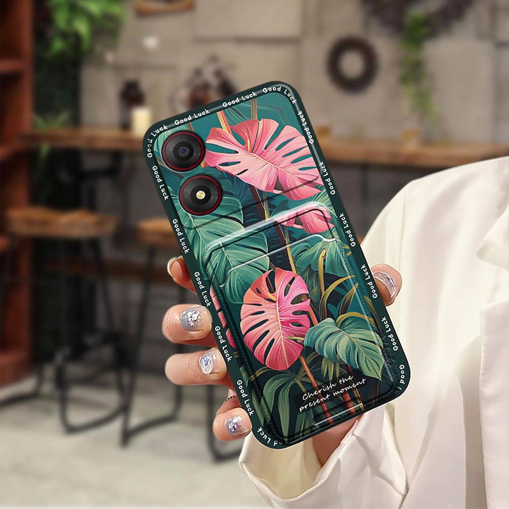 ZTE ทนทานกันกระแทกเคสโทรศัพท์สําหรับZTE Blade A34 Soft Case TPU Coverป้องกันการ์ตูนป้องกันฝุ่นแฟชั่น