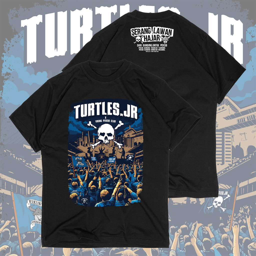 VIKING PERSIB CLUB - VPC X TURTLES.JR - เสื้อยืดคอปก