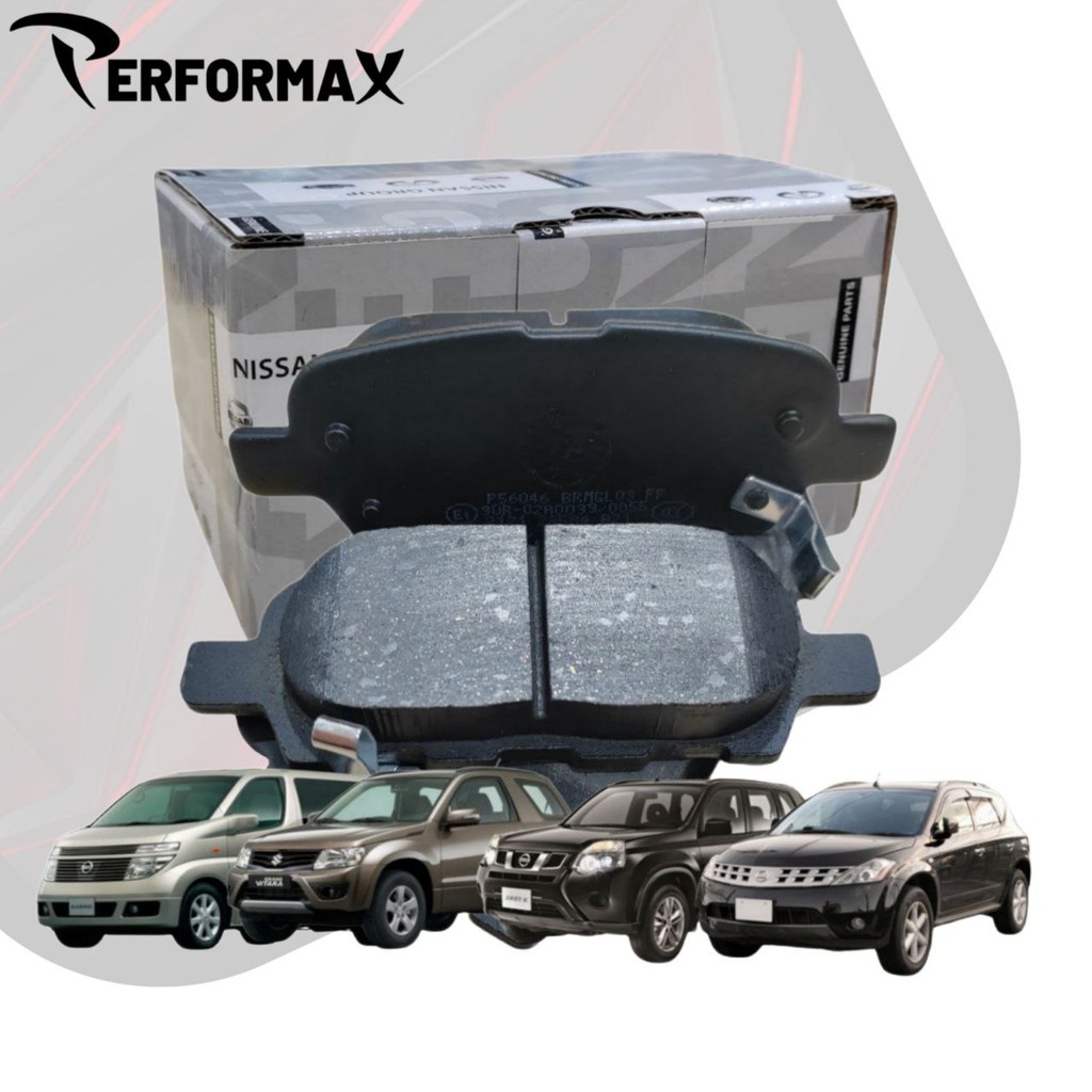 ผ้าเบรค NISSAN REAR สําหรับ NISSAN MURANO Z50/ELGRAND E51/X-TRAIL T31/NISSAN SUZUKI GRAND VITARA