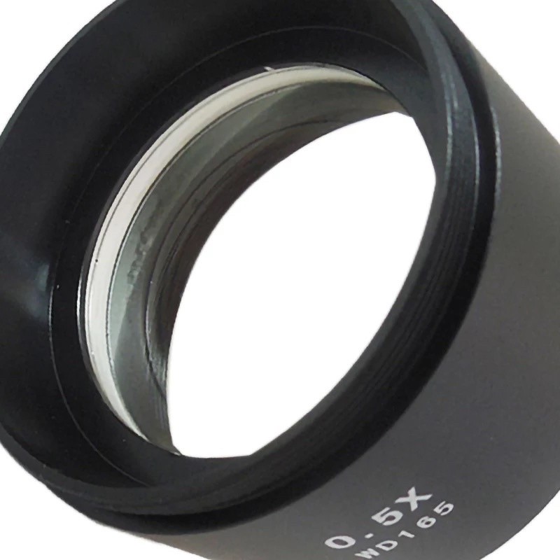 เลนเสริมกล้องจุลทรรศน์เลนส์ Wd165 0.5X 0.7×  Barlow 1-7/8นิ้ว (M48Mm)