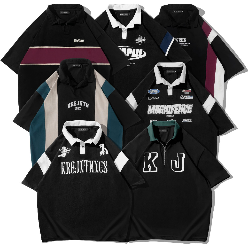 " VOLUME 2" OVERSIZE RUGBY SHIRT / เสื้อ OVERSIZE RUGBY