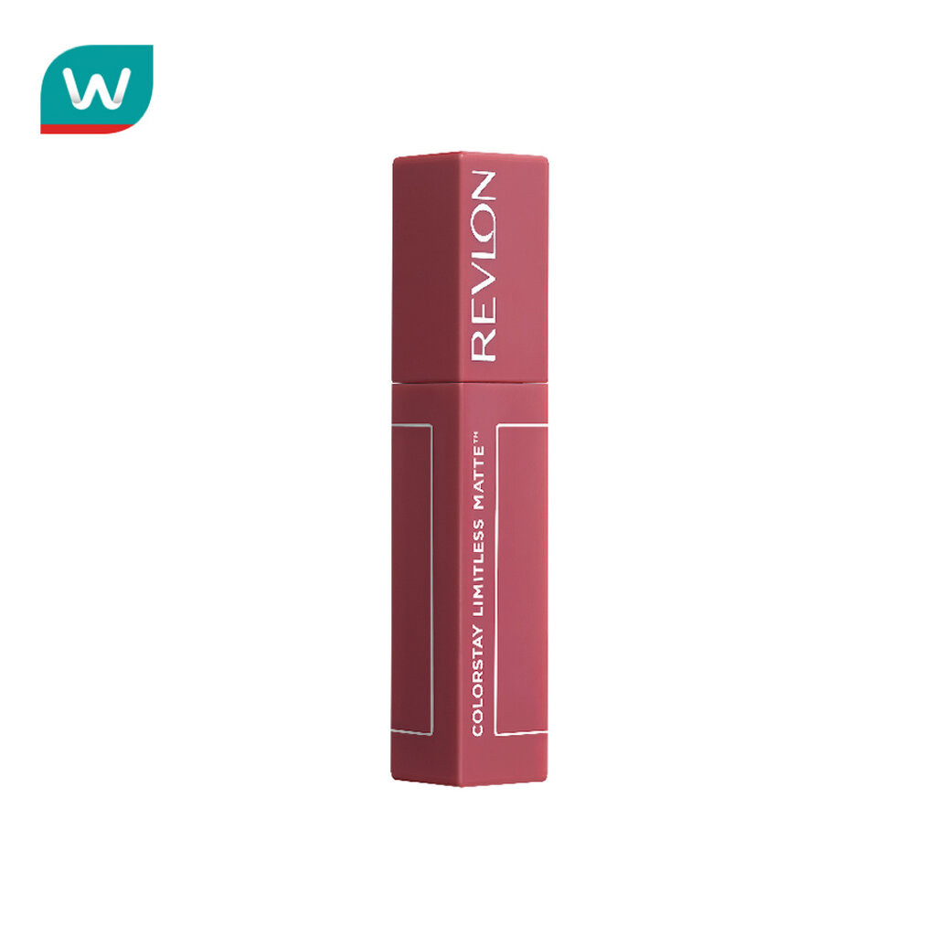 Revlon เรฟลอน คัลเลอร์สเตย์ ลิมิตเลส แมท ลิควิด ลิปสติก 5มล. 006 แมนิเฟสท์