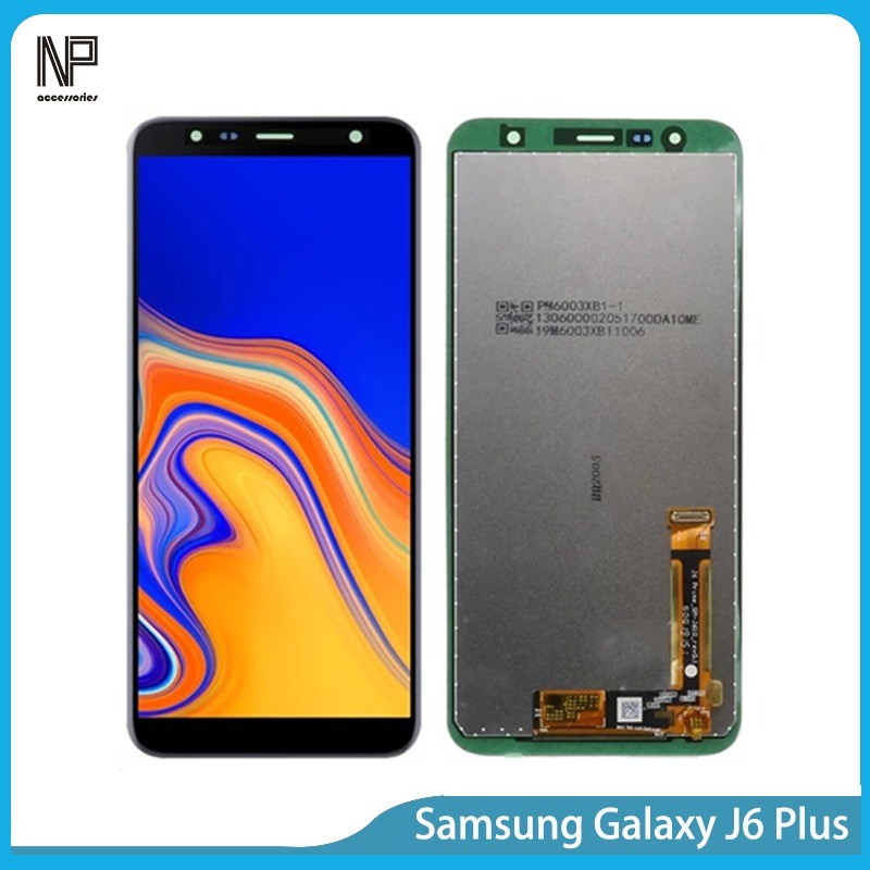 สําหรับ Samsung Galaxy J6 Plus LCD J610 J610F J610FN J610G LCD หน้าจอสัมผัสเปลี่ยน