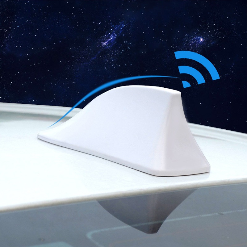 LIUOOP Punch-ฟรีในลักษณะ Shark Fin Antenna เพิ่มเติมจากรถยนต์ทางอากาศ