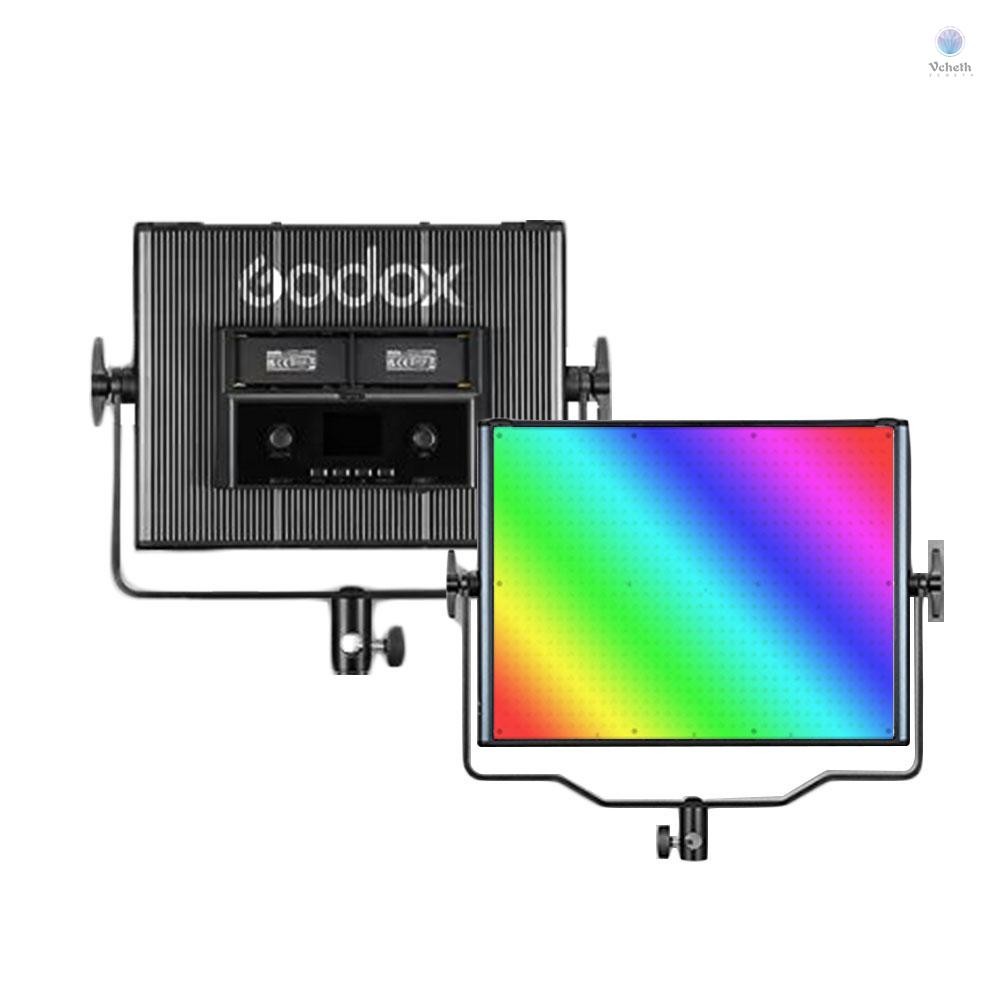 GODOX LDX50R 63W Bi-สีไฟLED RGB Video Light Panel 14 เอฟเฟกต์แสงพิเศษCRI96 2500k-10000Kหรี่แสงได้รอง