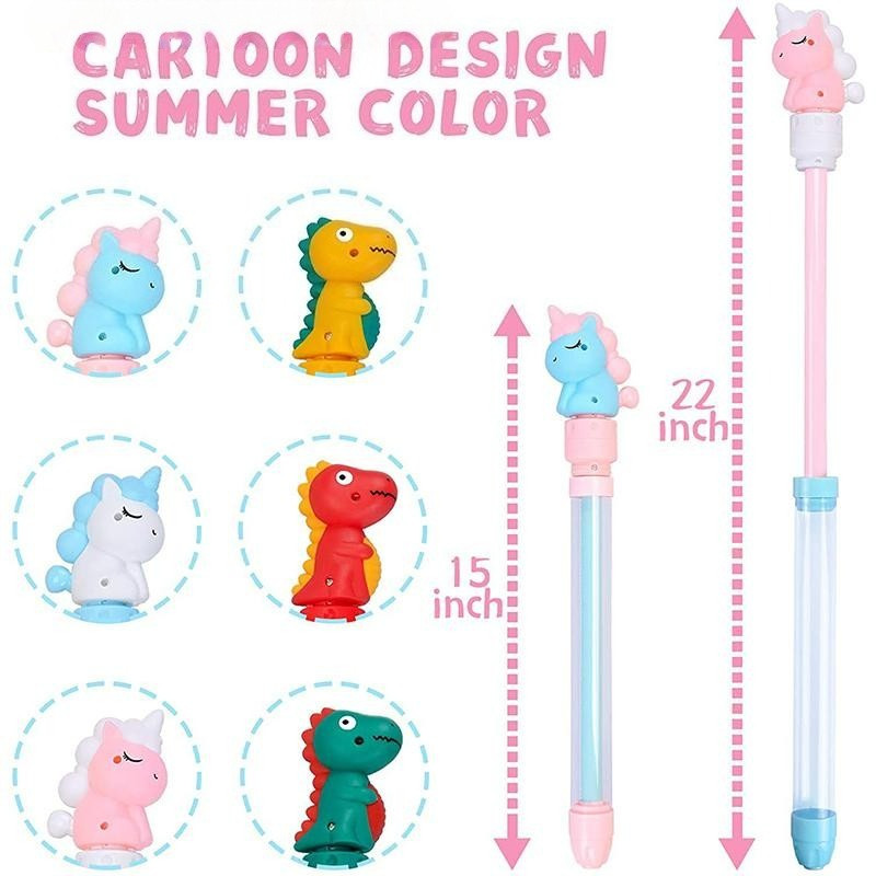 Kids Outdoor Water Launcher Summer Splash Battle Beach Pool Toy Interactive Pull-Out Water Toy Water Play Game for Children - รูปที่ 4