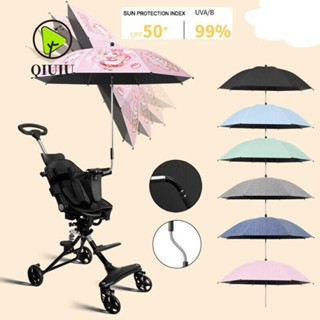 ชิวจู รถเข็นเด็กร่มปรับรถเข็นเด็กหลังคาครอบคลุมบังแดดหลังคา