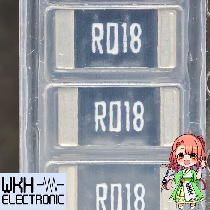 PART TOOLS Resistor R018 2512 SMD 2W 0.018 โอห์ม 18mR ความแม่นยํา 1% rshunt 18milR