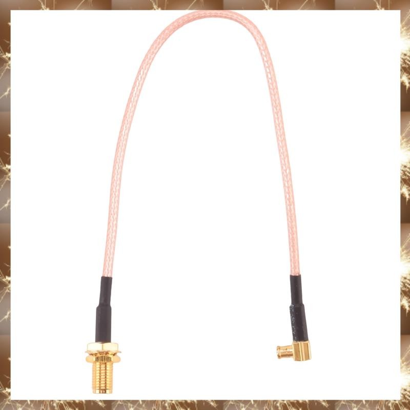 (OKB)MCX Male to SMA Female RG316 Low Loss Pigtail Adapter Cable 21cm/8.3in