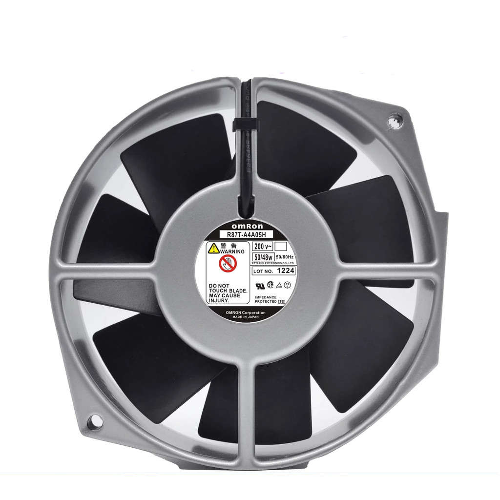 พัดลมระบายความร้อน Omron ยี่ห้อใหม่พร้อมสต็อก R87T-A6 A4 A3 A1A07H R87T-A6 A4 A3/A1A05H 17 ซม.