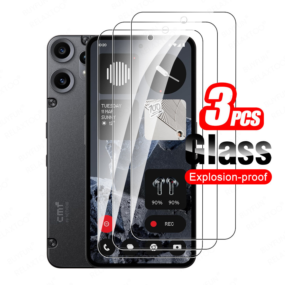 3 ชิ้นป้องกันหน้าจอสําหรับ Nothing CMF Phone 2 Pro 1 2 2a Plus 3aPro 5G CMFPhone 2Pro 2aPlus 3aPro ก